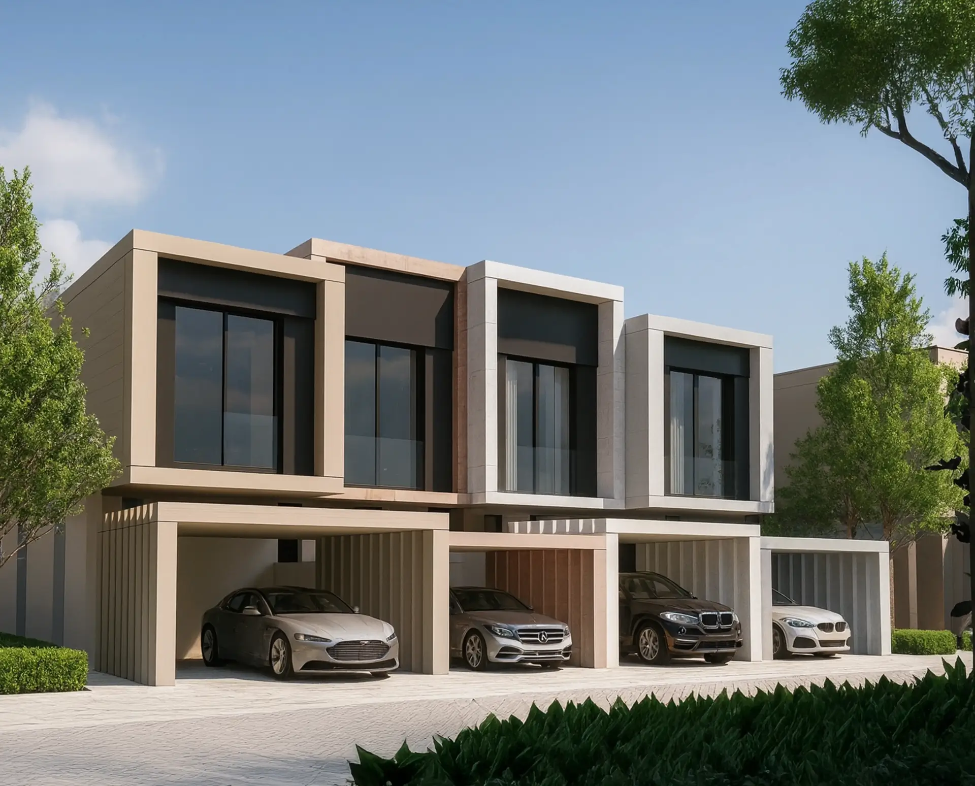 Halo Villas Parking