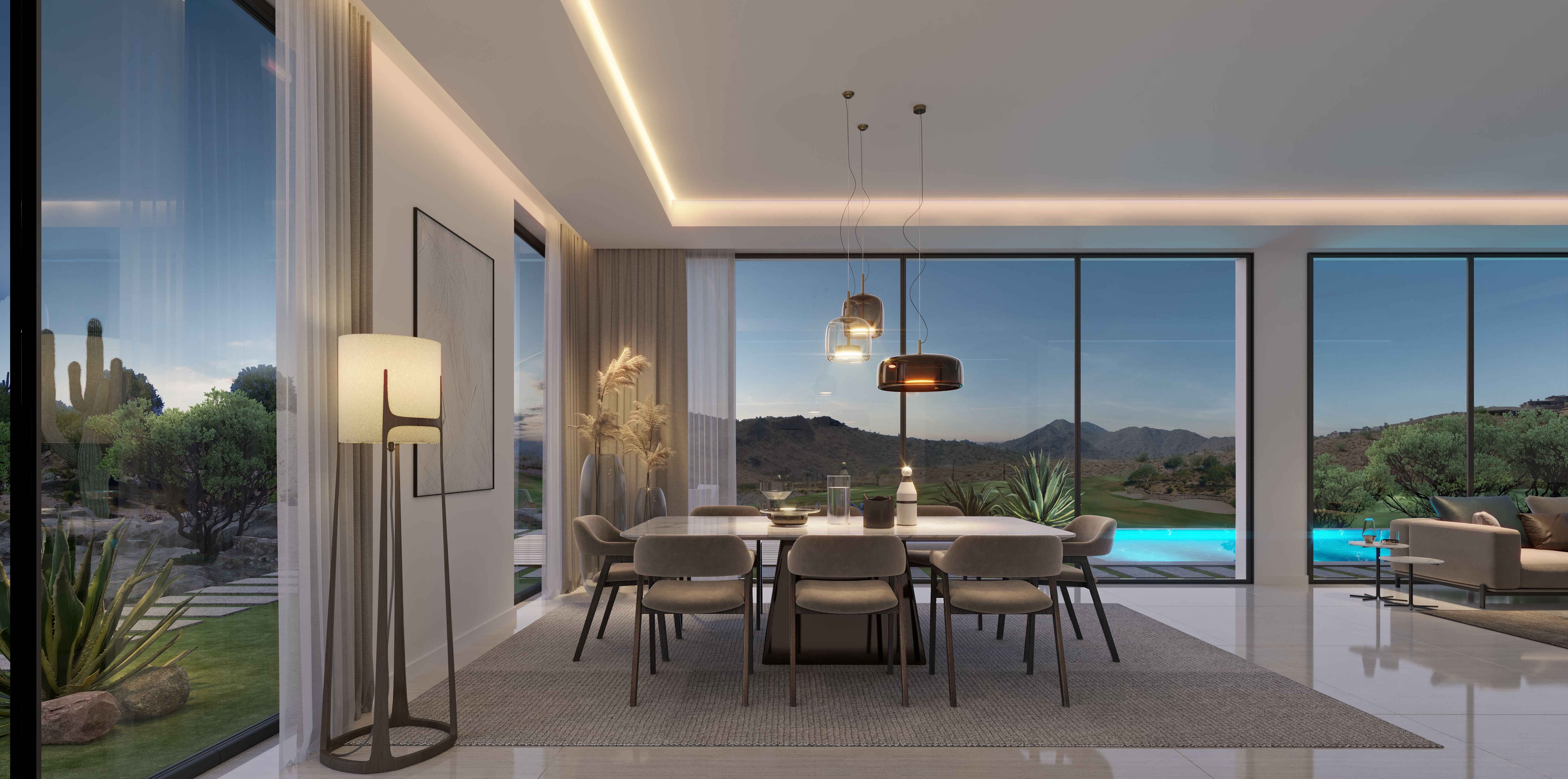 Villa Dinning Area