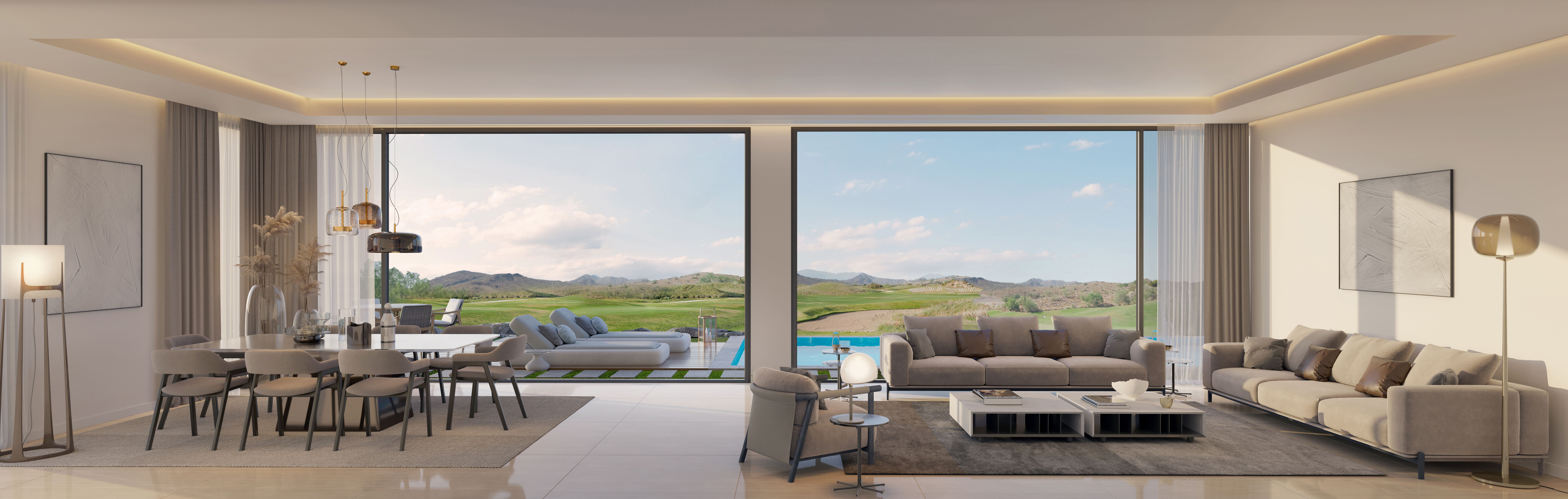 Living & Dinning Area