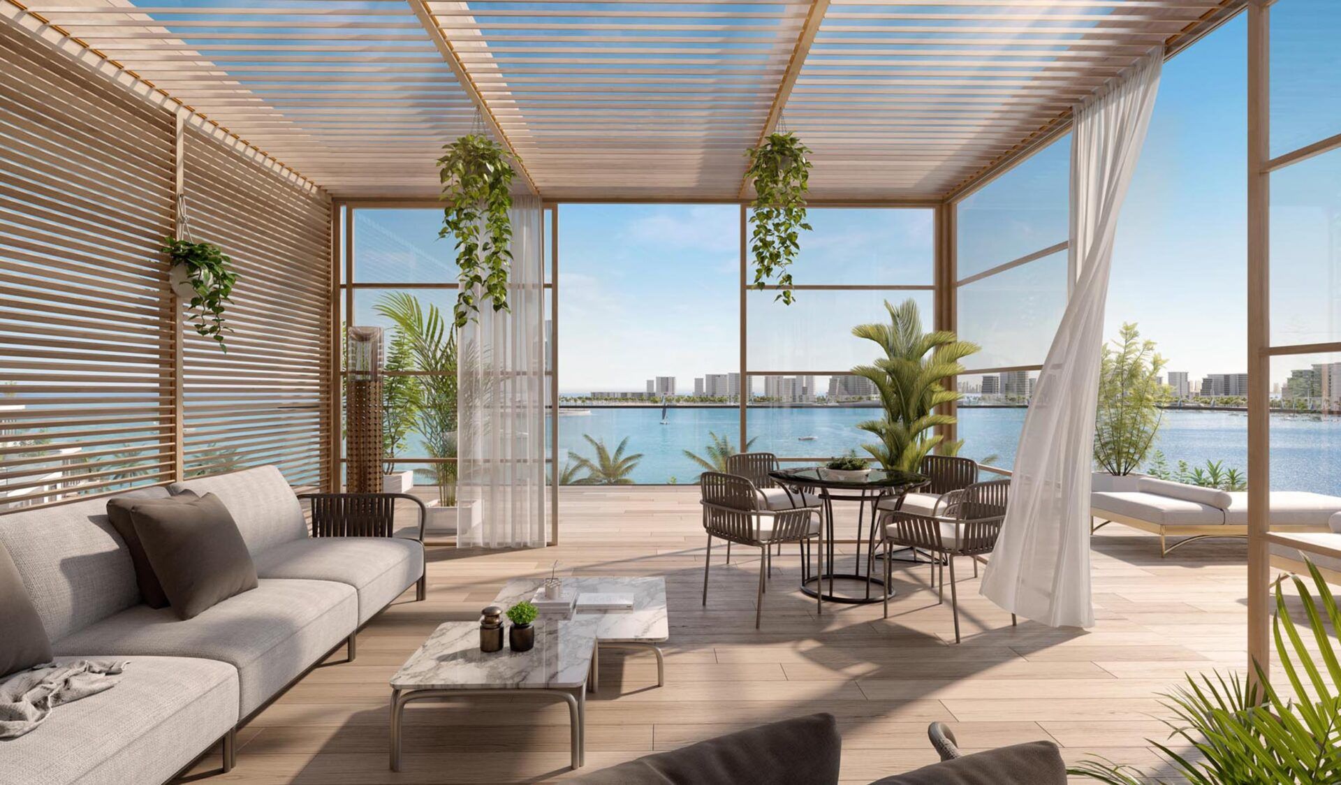 Luxury Living Area  with Sea With