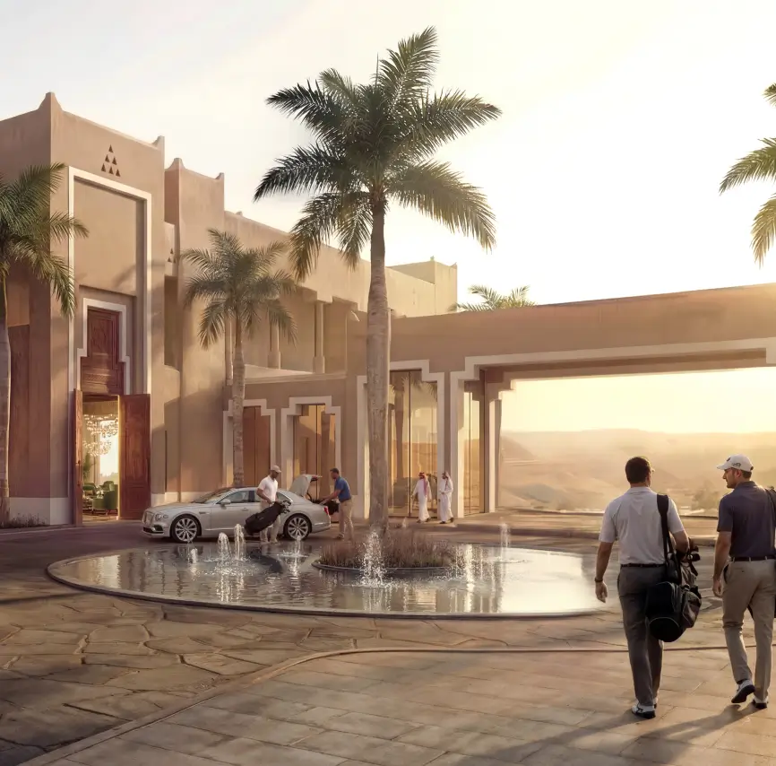 Trump International Golf Club, wadi safar