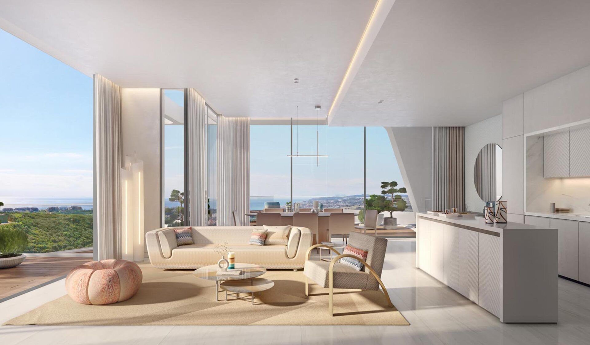 Luxury Living Area